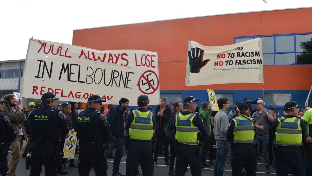 Protestors demonstrate against white supremacy in Melbourne, Dec. 4 2017. (Recep Sakar/Anadolu Agency/Getty Images)