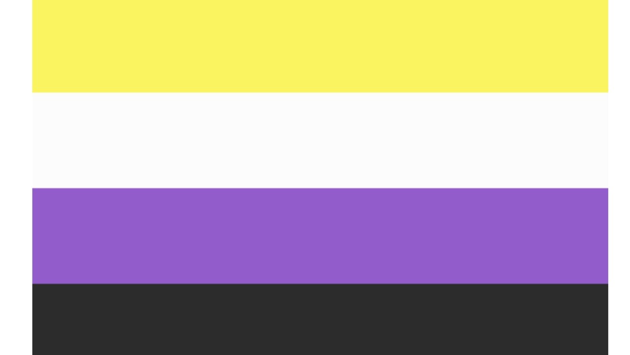 Nonbinary flag. 