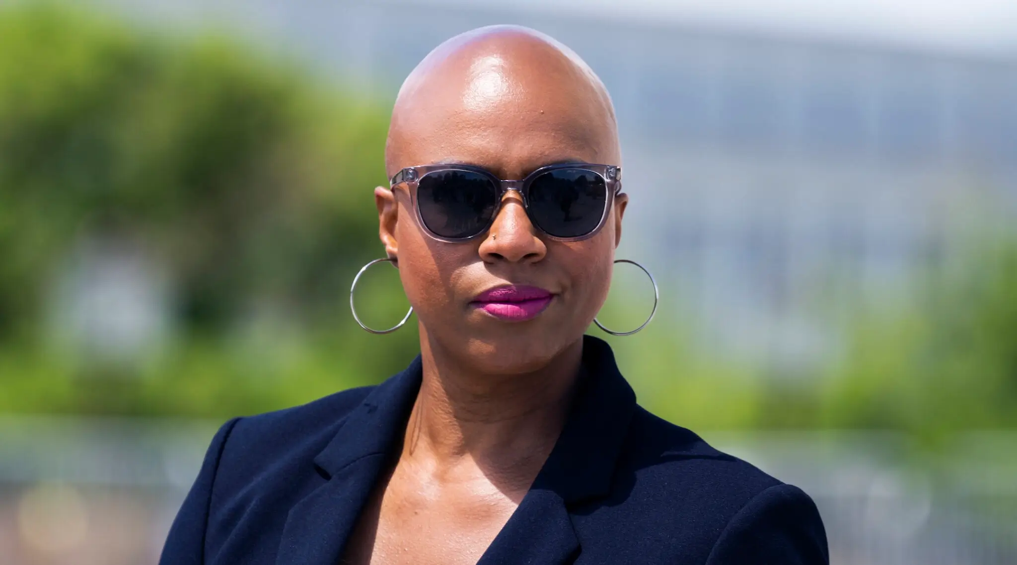 Rep. Ayanna Pressley, D-Mass., leaves the U.S. Capitol after the last votes of the week on June 9, 2022. 