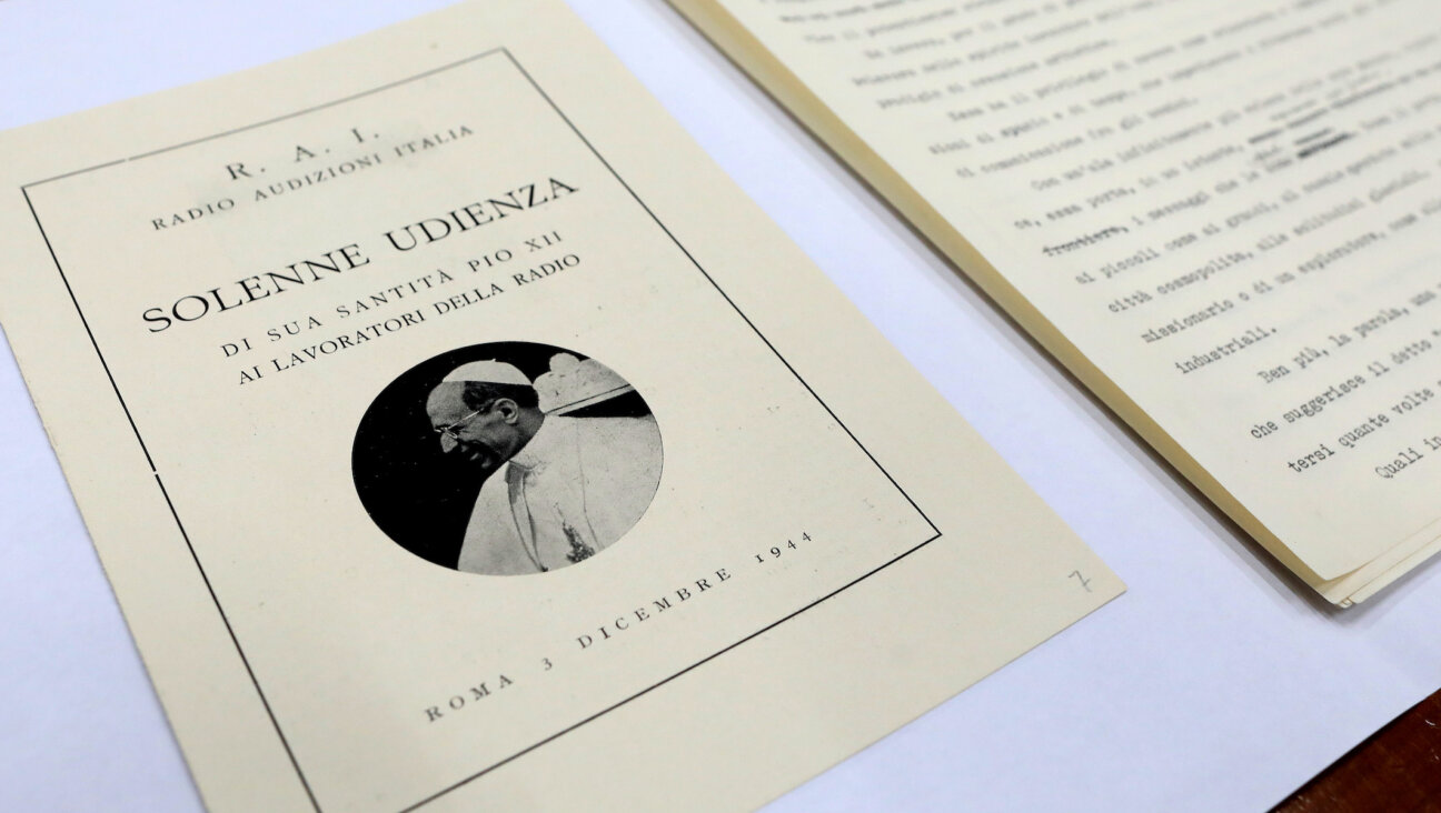 Documents on the pontificate of Pope Pius XII are seen at the Vatican Secret Archives in Vatican City, Vatican, February 27, 2020. The Vatican Apostolic Library opened the Holy See’s wartime archives on the pontificate of Pope Pius XII between the years 1939 to 1958. (Franco Origlia/Getty Images)