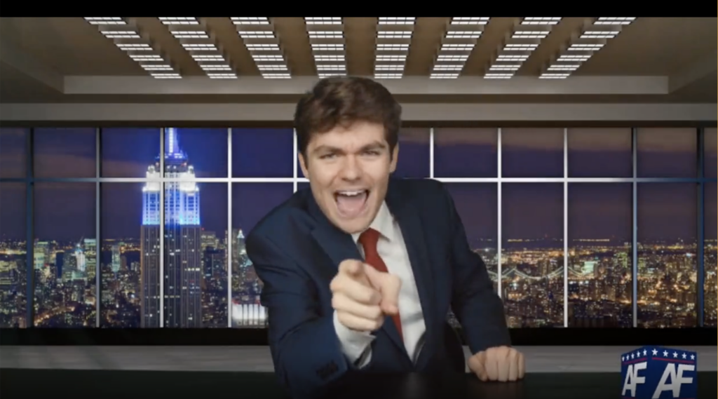 Nick Fuentes.