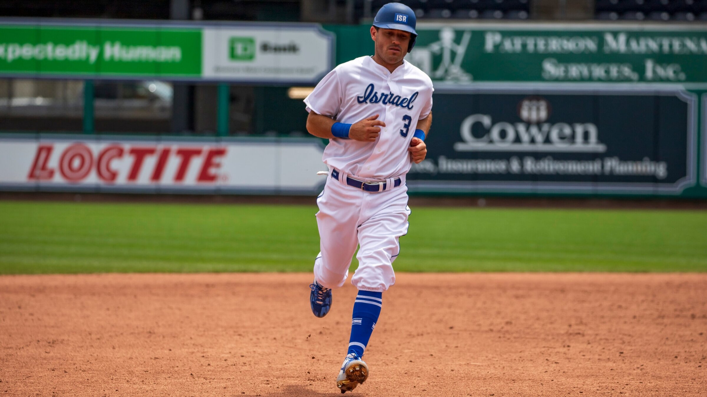 Ian Kinsler played for Team Israel at the Olympics in Tokyo after 14 MLB seasons. (Courtesy of JNF-USA)