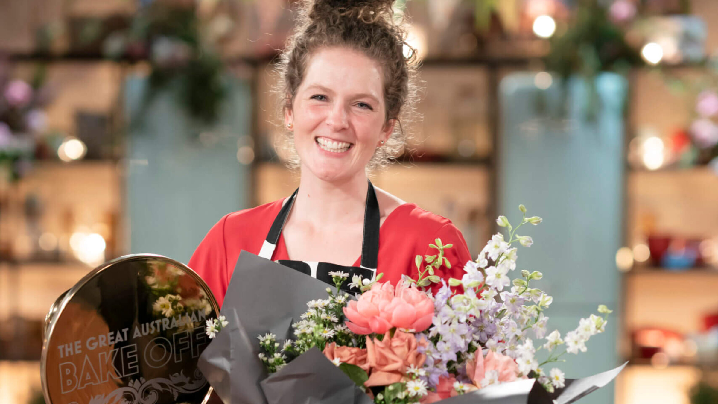 There’s no prize money for winning Bake Off, just flowers and “quite a nice cake plate” that Rossanis said she has hidden so her children don’t smash it.