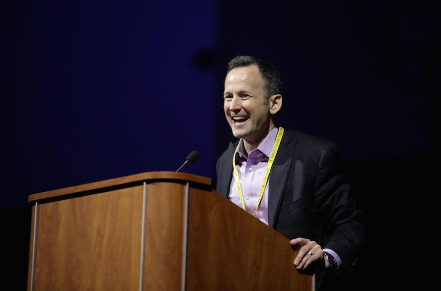 David Brog, seen in 2015 when he served as executive director of Christians United for Israel, lost in his bid for the Republican nomination for a congressional seat in Nevada, June 14, 2022.(Courtesy: CUFI)