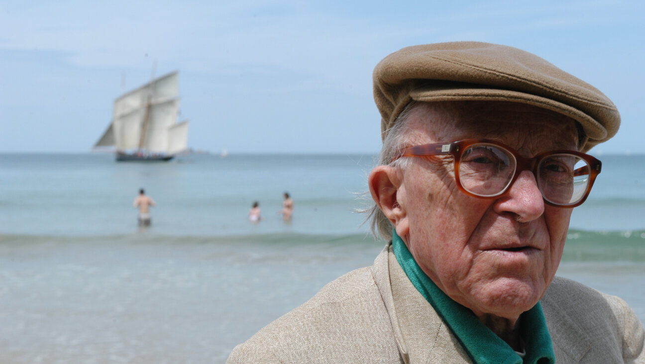  Boris Pahor poses at the Saint Malo Book Fair in 2003.