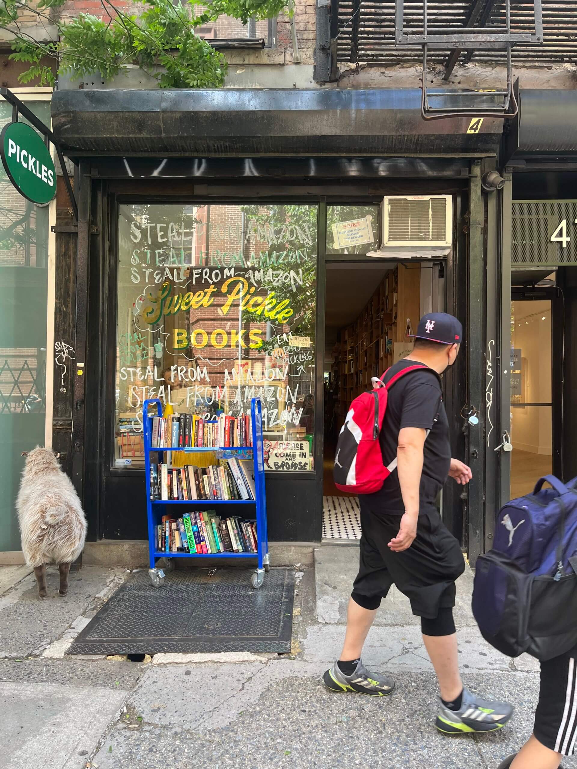 Sweet Pickle Books facade