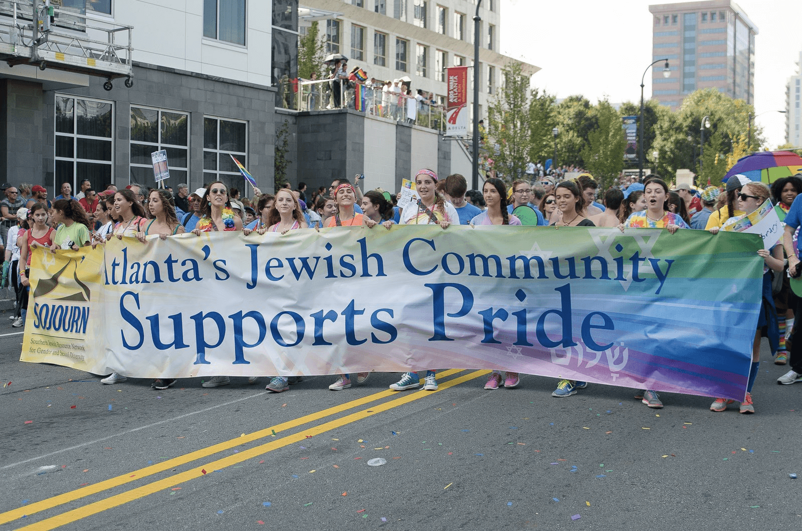 The Southern Jewish Resource Network for Gender and Sexual Diversity was founded by Rabbi Joshua Lesser in 2001 and honored as grand marshal of the 2015 Atlanta Pride Parade.