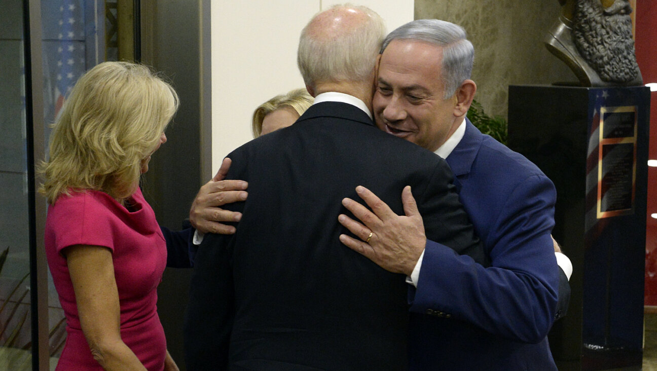 Vice President Joe Biden meets with Prime Minister Benjamin Netanyahu during a visit to Israel on March 9, 2016