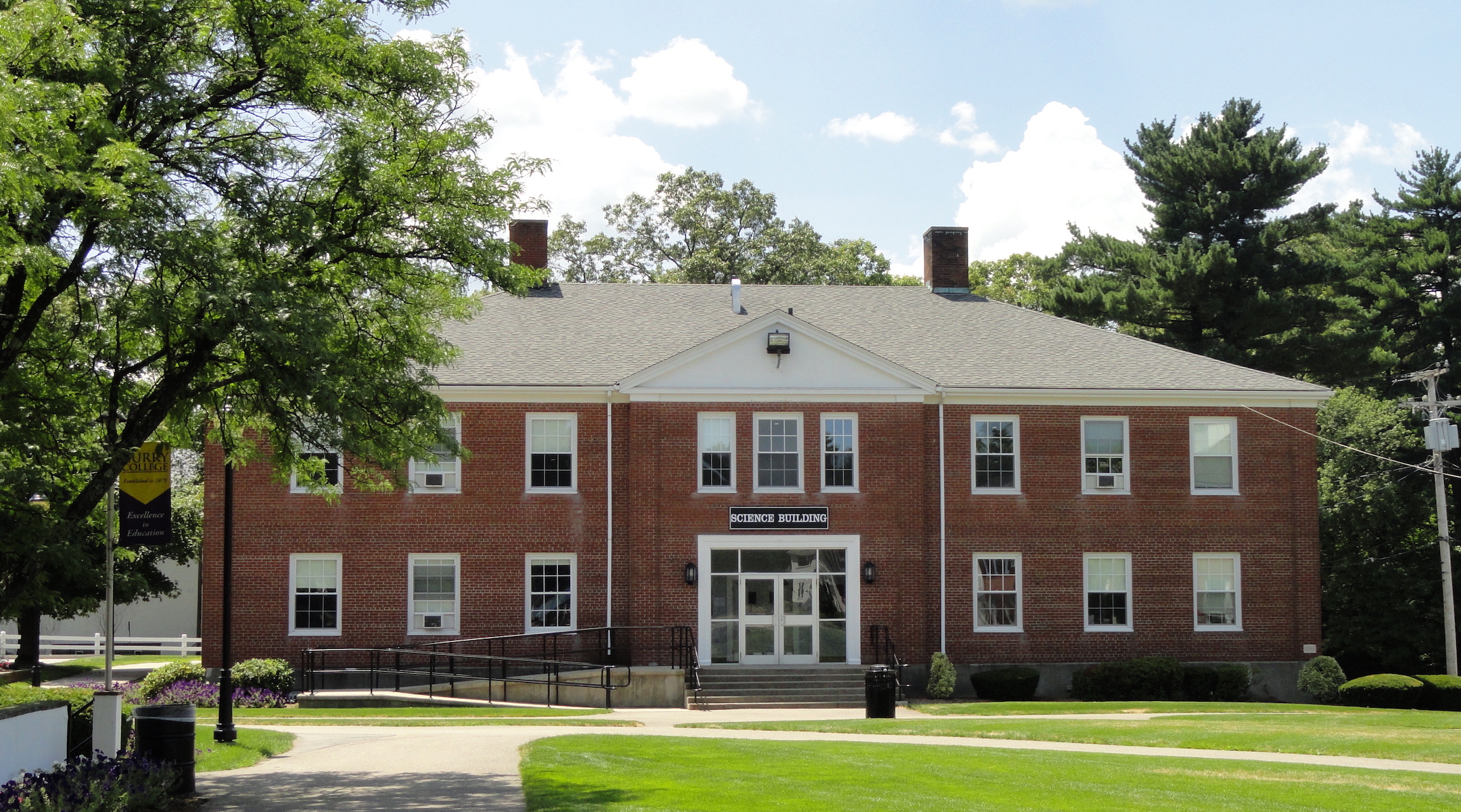 Curry College in Milton, Massachusetts. (Daderot via Creative Commons)