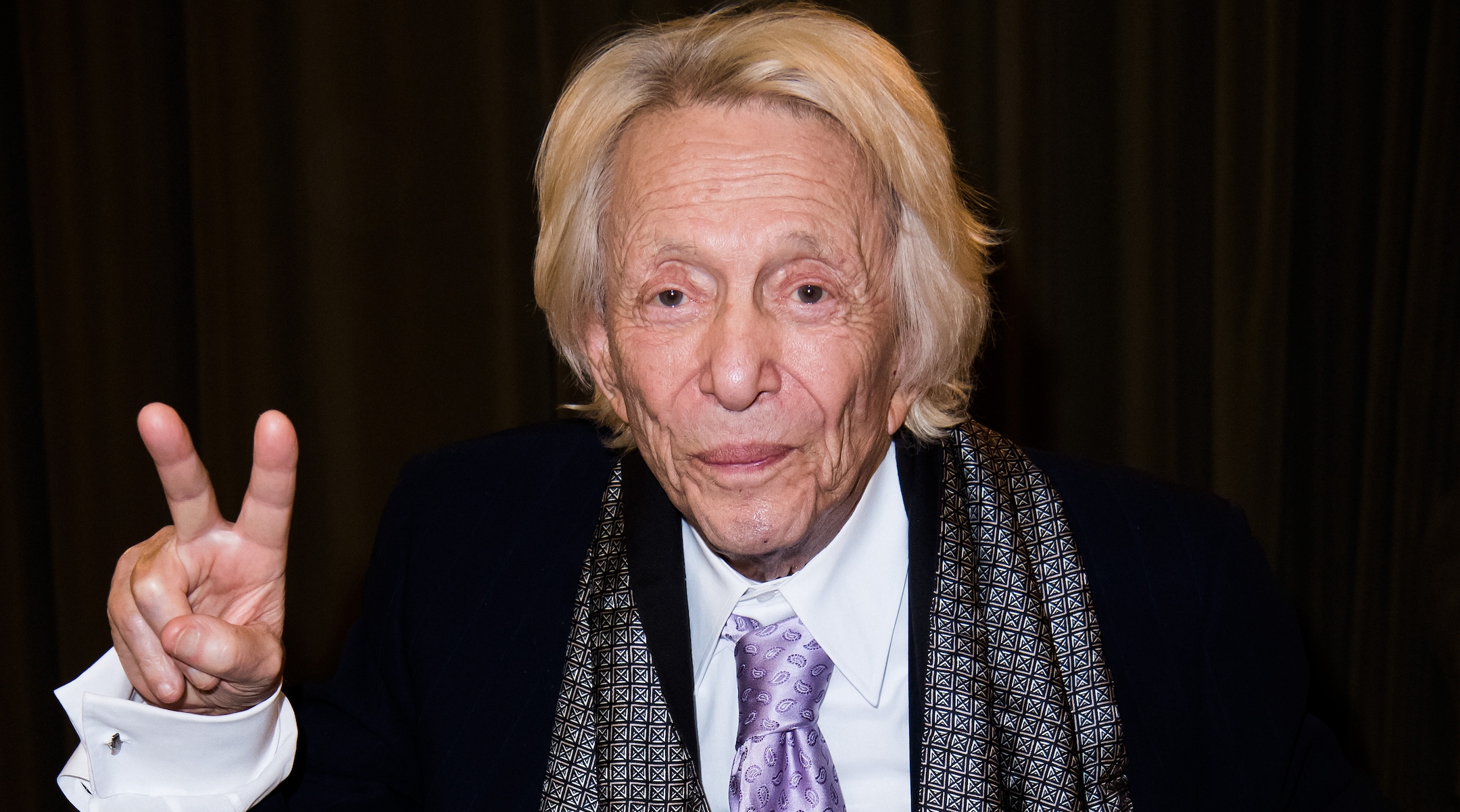 Rolf Eden attends the B.Z. Kulturpreis 2017 at Staatsoper im Schiller Theater in Berlin, Germany, Jan. 24, 2017 (Matthias Nareyek/Getty Images)