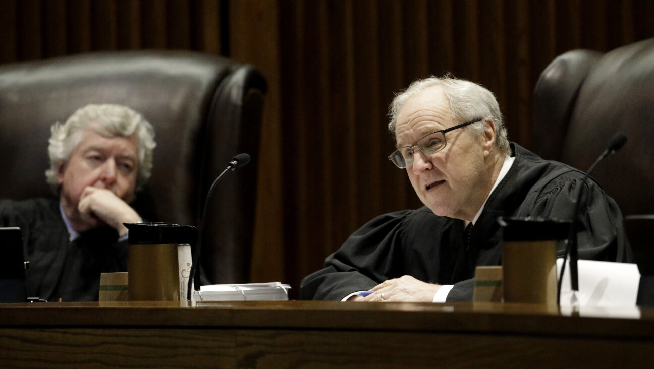 Kansas Supreme Court Justice Eric Rosen, right, was part of a 6-1 ruling in 2019 that found the state constitution protected the right to abortion. Opponents of the procedure attempted to overturn that decision with a ballot measure but voters overwhelmingly rejected it Tuesday, in a closely watched contest that followed overturning of Roe v. Wade in June.