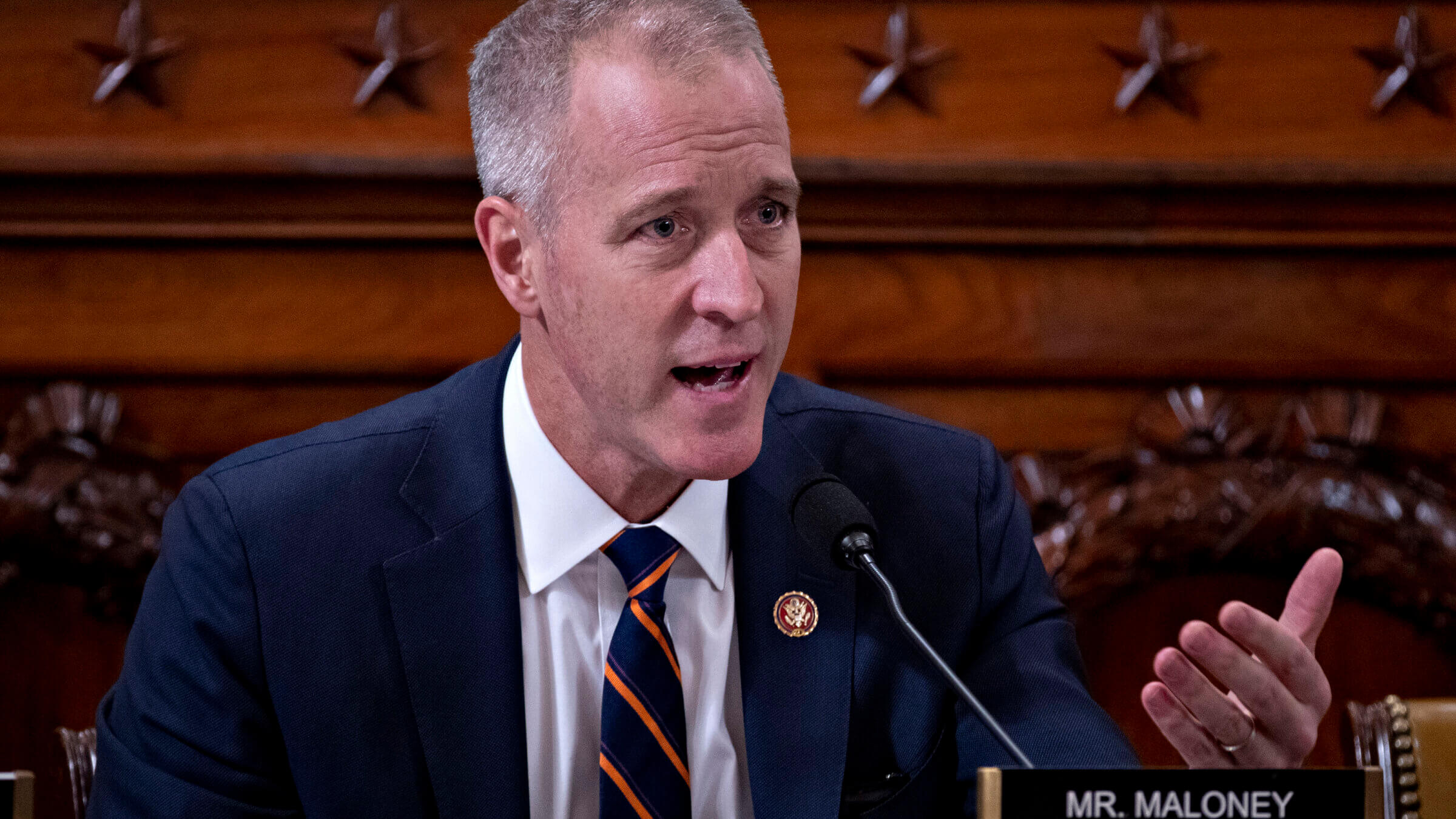 Representative Sean Patrick Maloney, a Democrat from New York on November 21, 2019. 