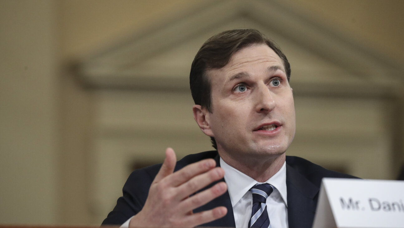 Daniel Goldman, representing the majority Democrats, testifies before the House Judiciary Committee on  Dec. 9, 2019.