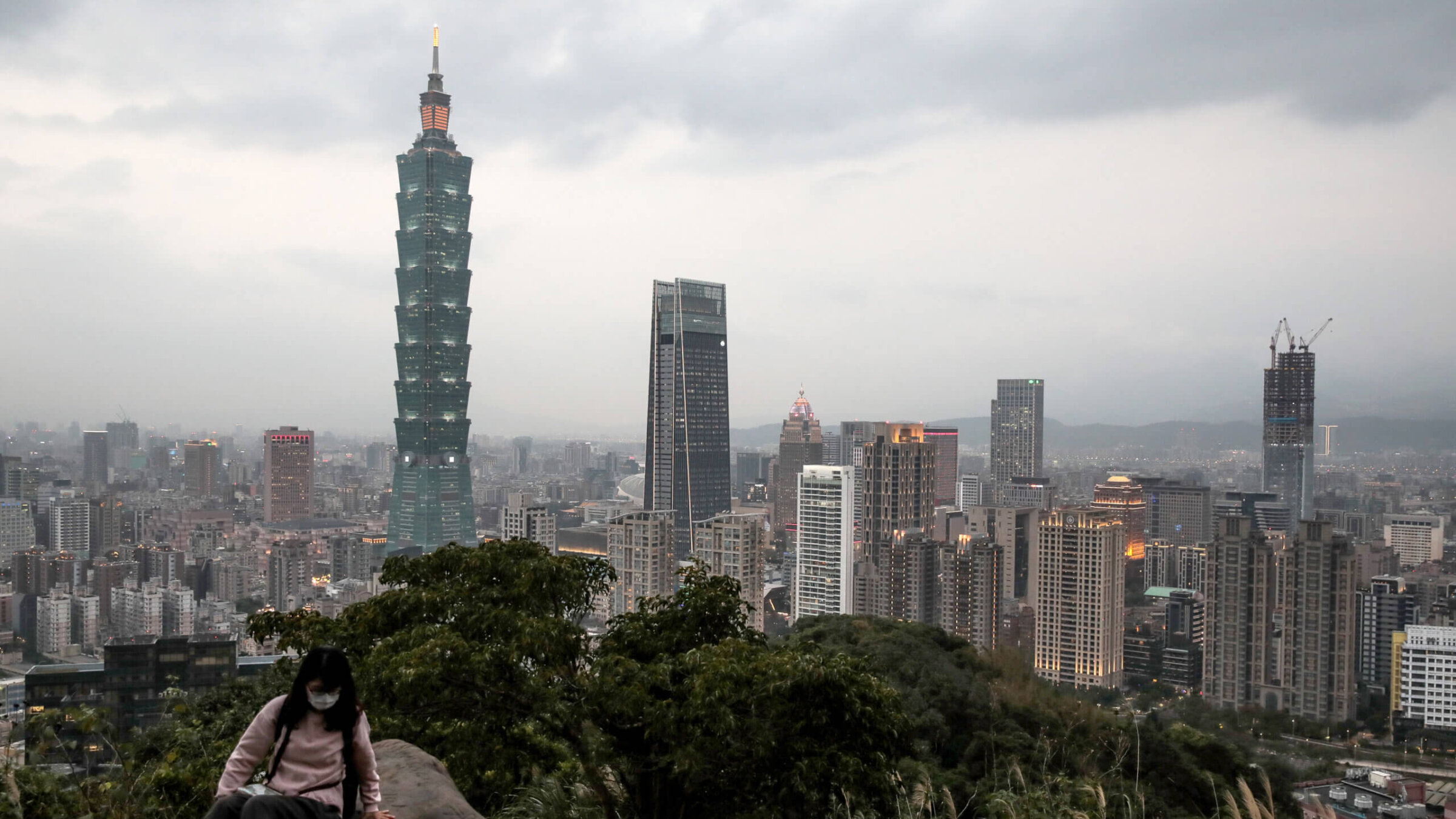 A view of Taipei, Taiwan’s capital.