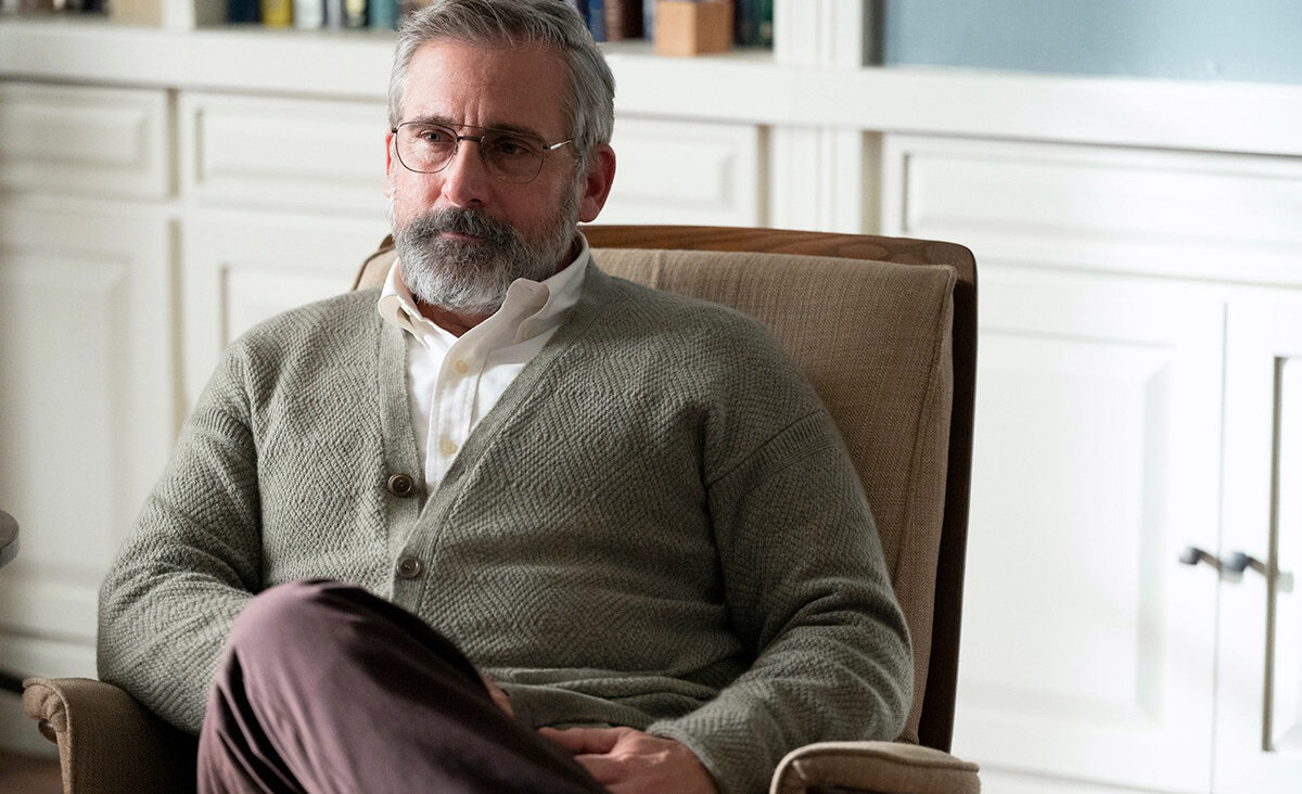 Steve Carell stars as a Jewish therapist in 'The Patient.' (Hulu)