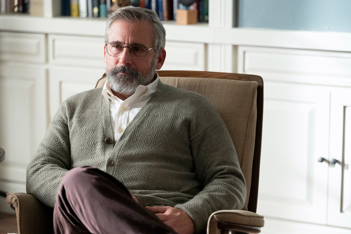 Steve Carell stars as a Jewish therapist in 'The Patient.' (Hulu)