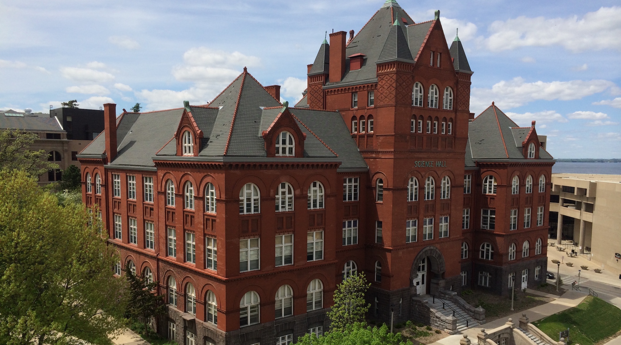 The Science Hall building at the University of Wisconsin-Madison, 2014. (John Kees via Creative Commons)