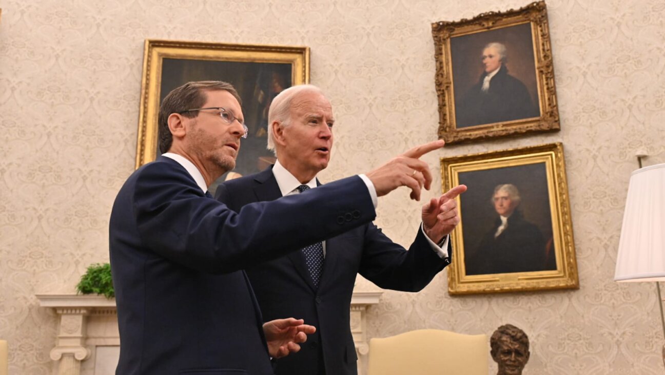 President Joe Biden met  Israeli President Isaac Herzog at the White House on Oct. 26, 2022.