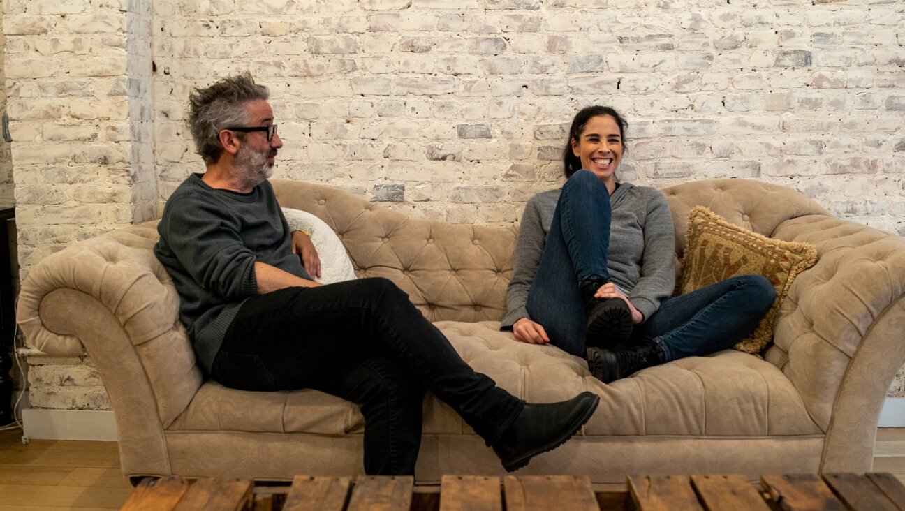 Sarah Silverman is one of several Jewish stars who feature in David Baddiel’s documentary, which discusses whether Jews lack allies in progressive spaces. (Channel 4)