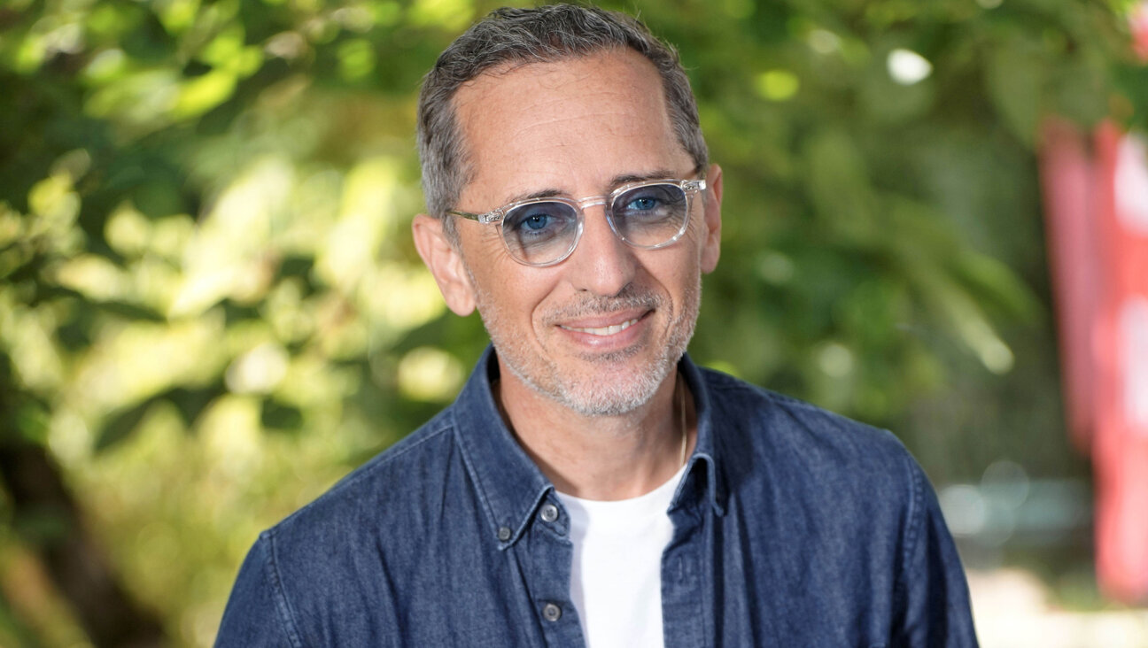 Gad Elmaleh is shown at the Angouleme French-Speaking Film Festival in Angouleme, France, Aug. 27, 2022. (Sylvain Lefevre/WireImage/Getty Images)