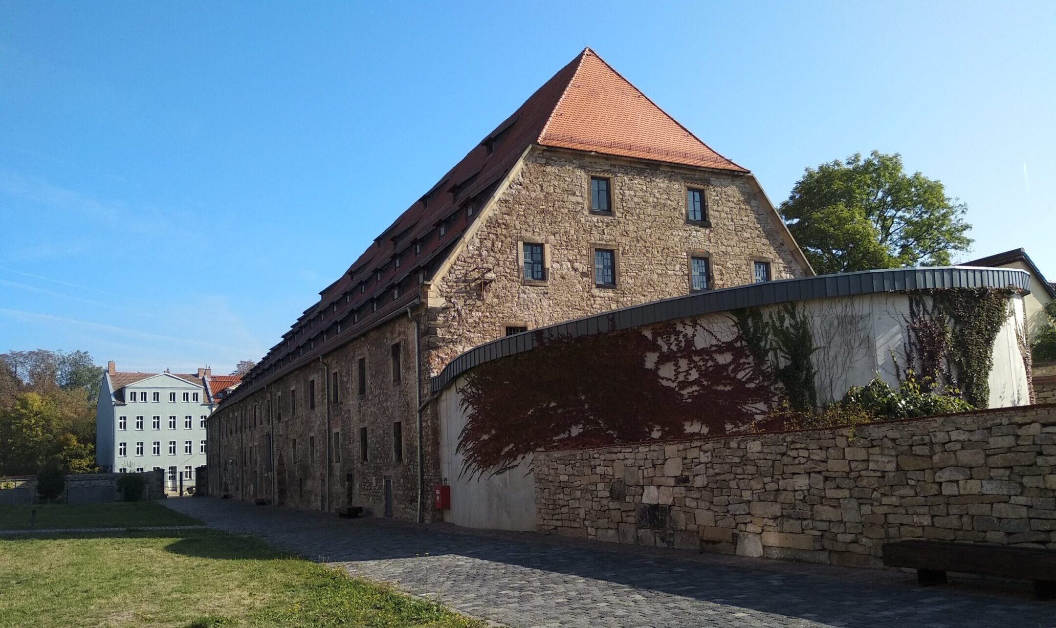 Researchers analyzed bodies found in the Jewish cemetery of Erfurt, upon which a granary was built in the 15th century. (Shai Carmi)