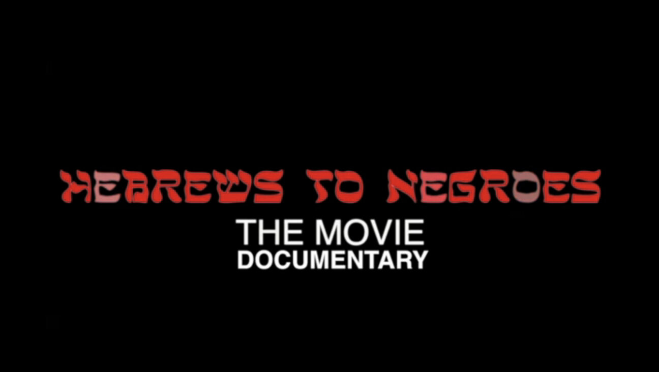 "Hebrews to Negroes: Wake Up Black America" is based on a book of the same title by the film's director.