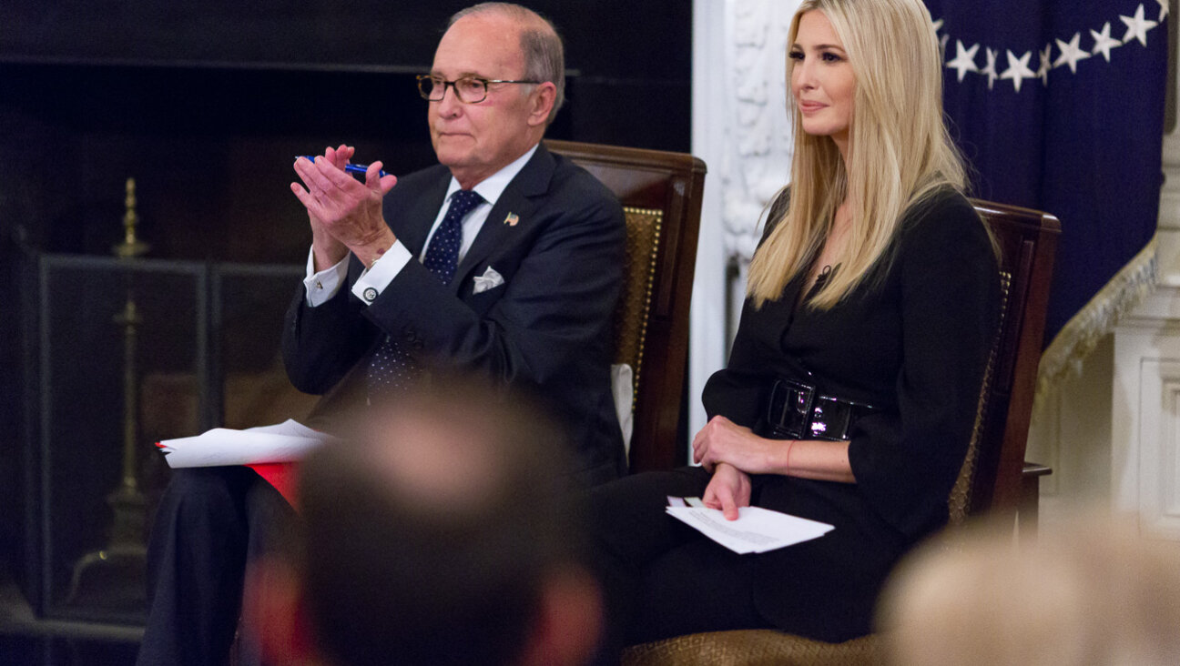 Ivanka Trump and Larry Kudlow on Oct. 31, 2018