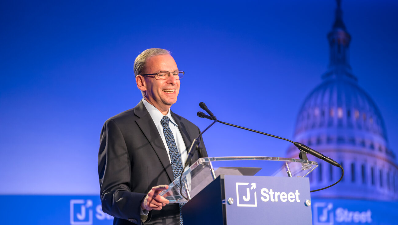 J Street President Jeremy Ben-Ami at J Street's 2022 national conference in Washington, D.C., on Dec. 4, 2022.