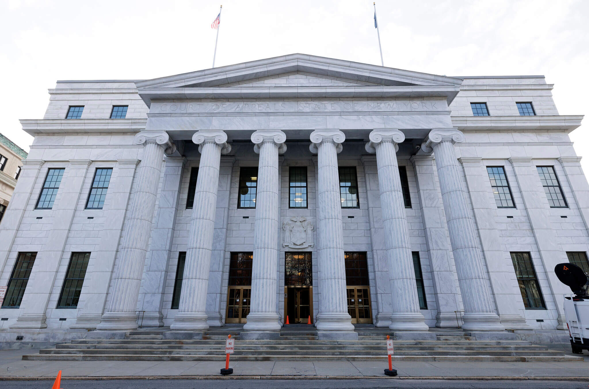 The Court of Appeals in Albany. 