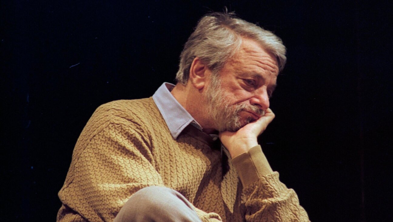 Stephen Sondheim in East Lansing, Michigan, 1997.