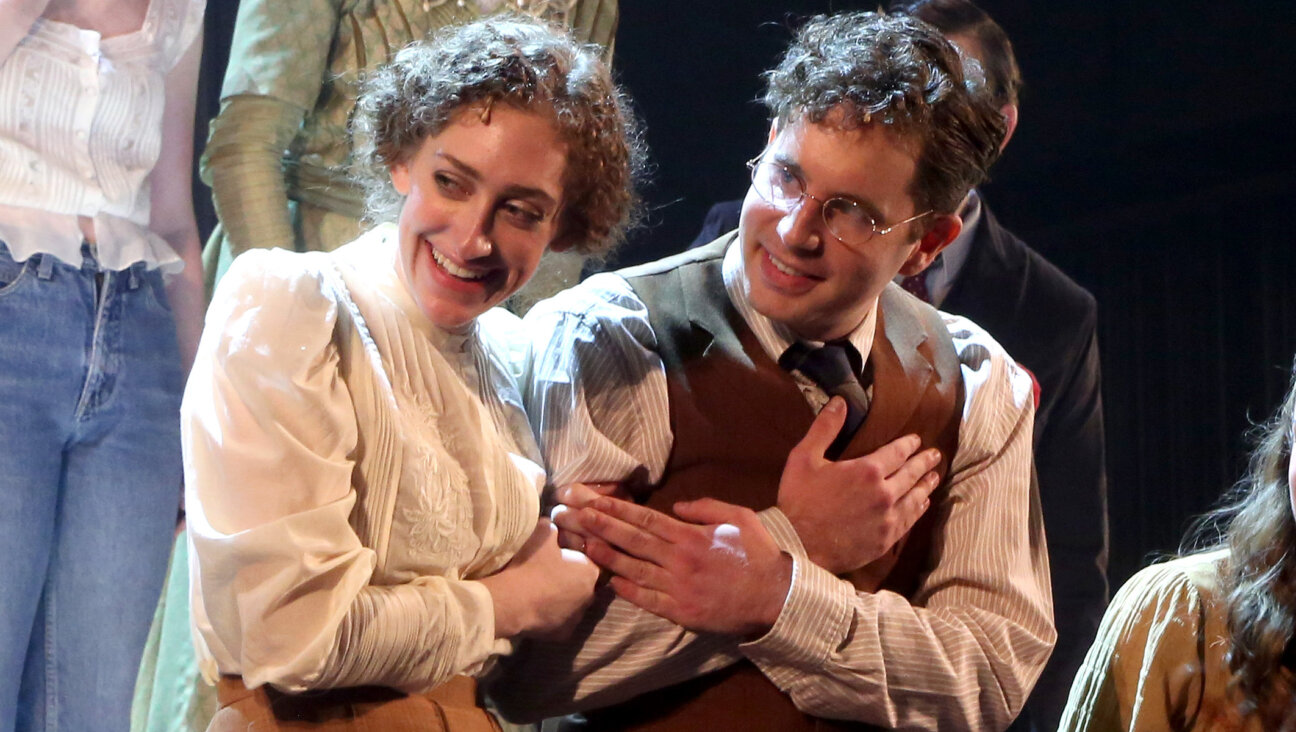 Micaela Diamond and Ben Platt during the opening night curtain call for “Parade” at New York City Center, Nov. 1, 2022. (Bruce Glikas/WireImage/GettyImages)