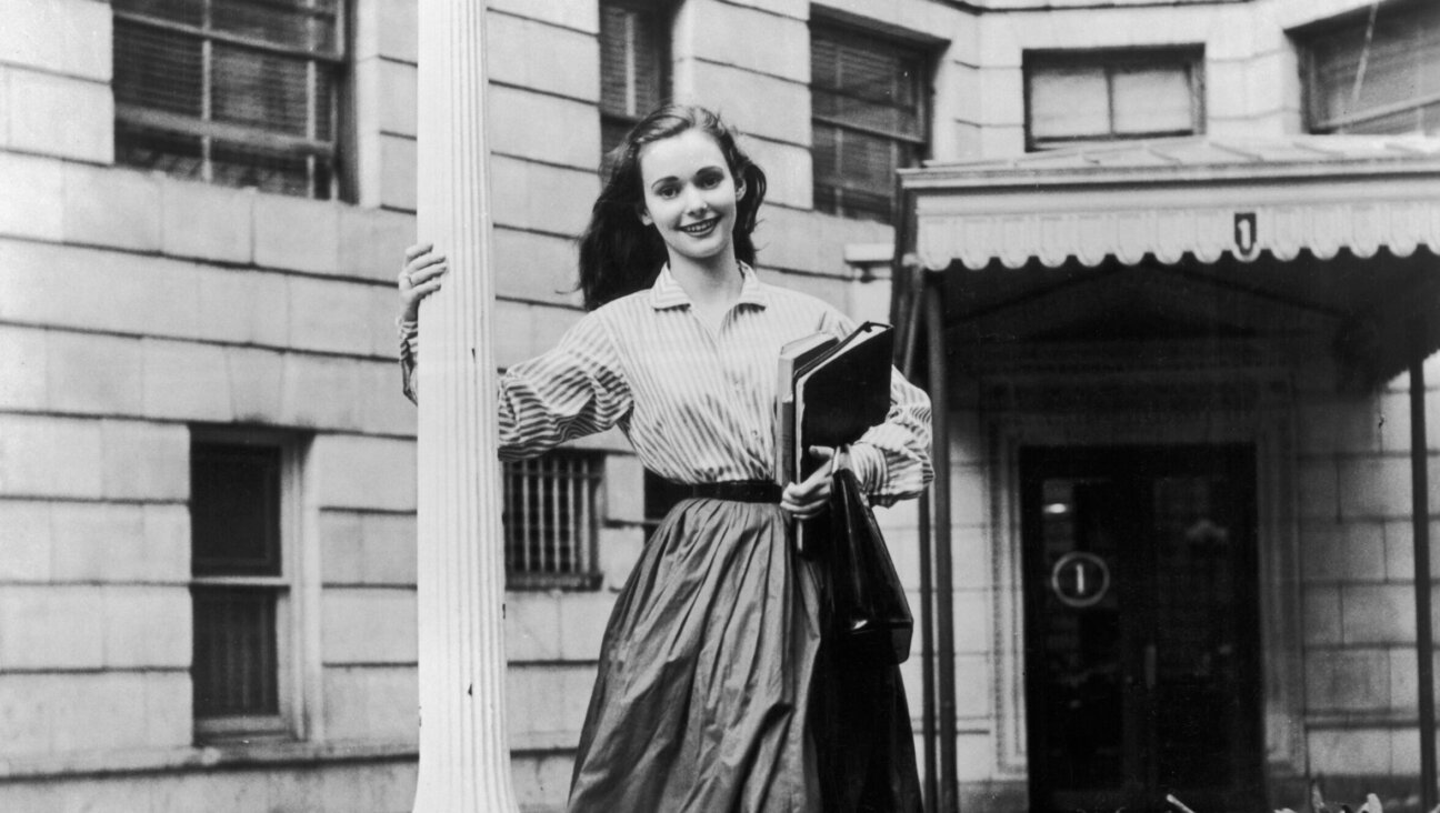 Susan Strasberg, who played the title role in the Broadway production of <i>The Diary of Anne Frank</i>, 1955.