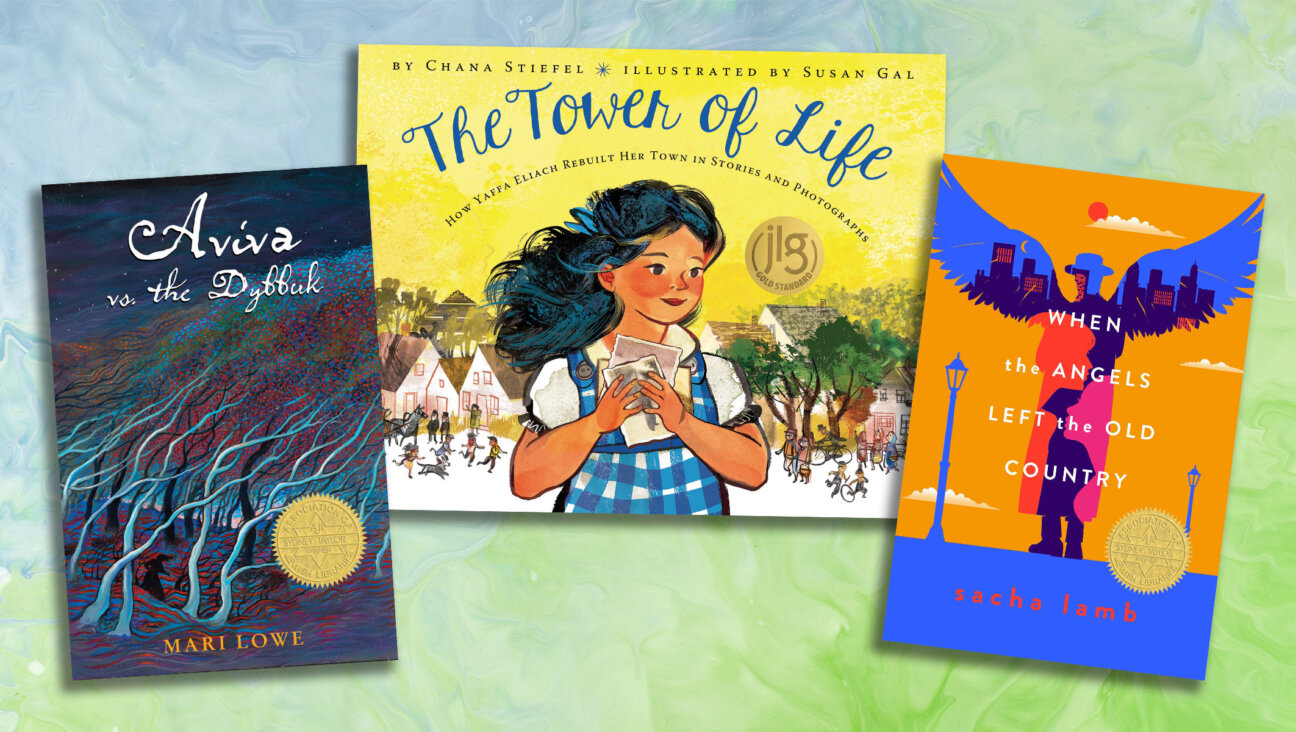 The winners of the 2023 Sydney Taylor Book Awards include a picture book about Yaffa Eliach and middle-grades novels featuring Jewish fantasy characters. (Collage by Mollie Suss)