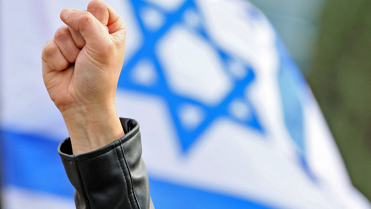 Israeli students protest against Prime Minister Benjamin Netanyahu's new hard-right government, in Tel Aviv University's campus, on January 16, 2023. 