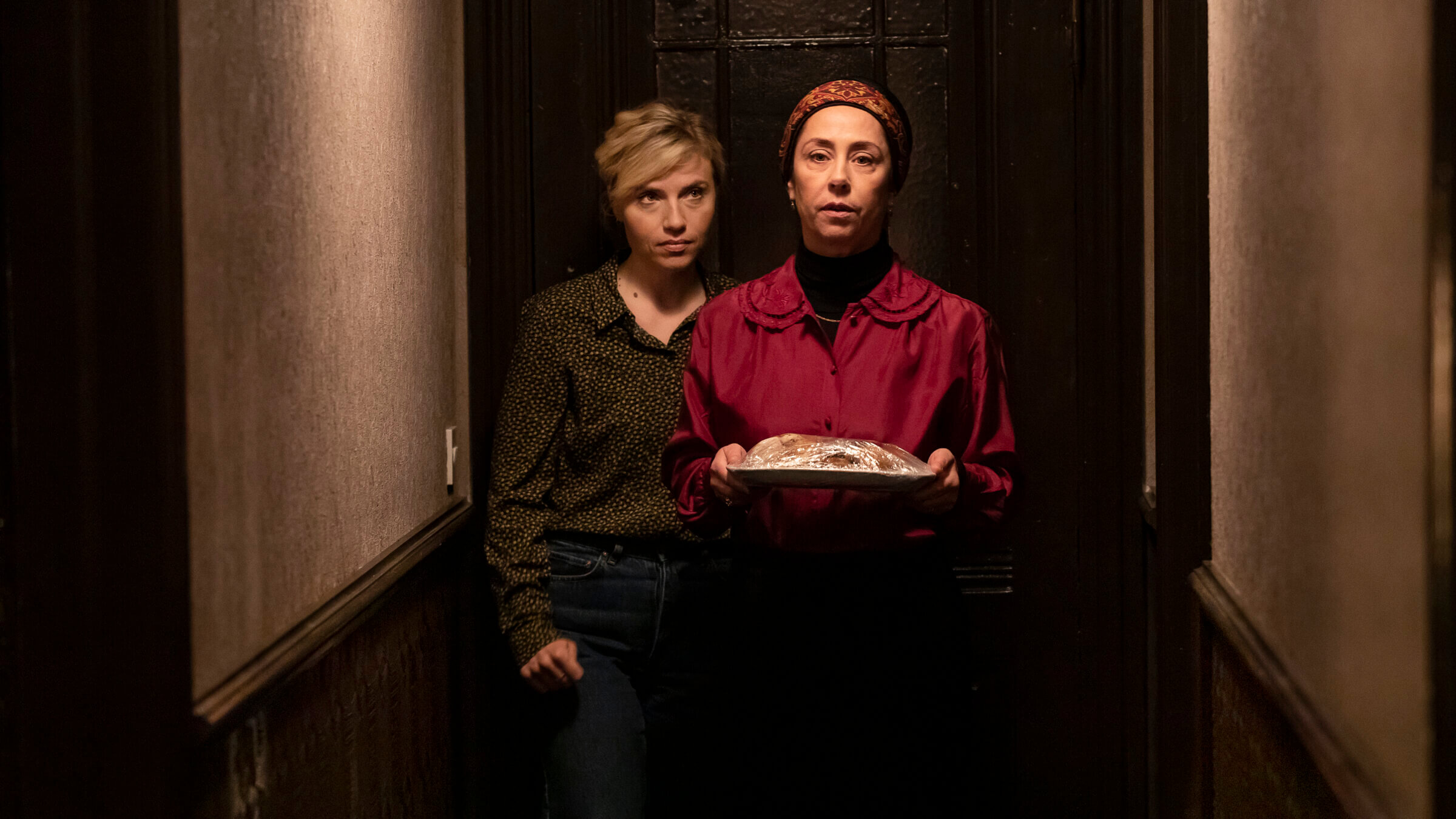 Josephine Park and Sofie Gråbøl in "Attachment."
