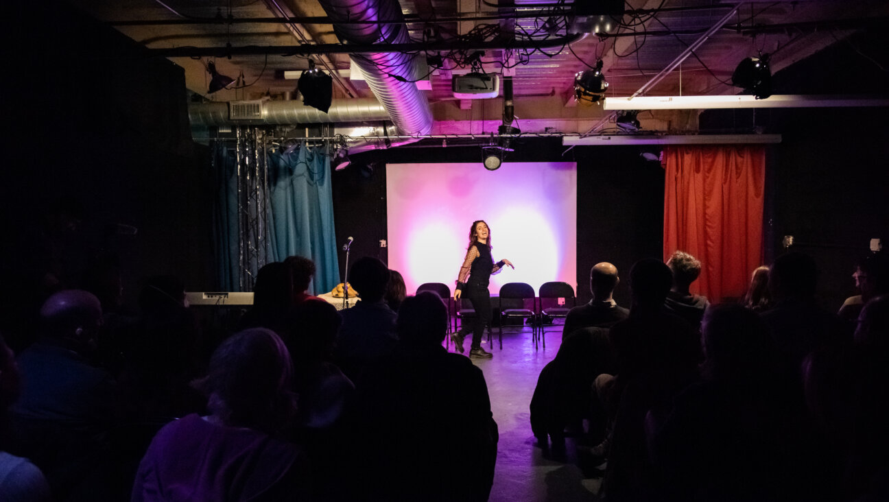 Sophie Zucker performing her one-woman musical