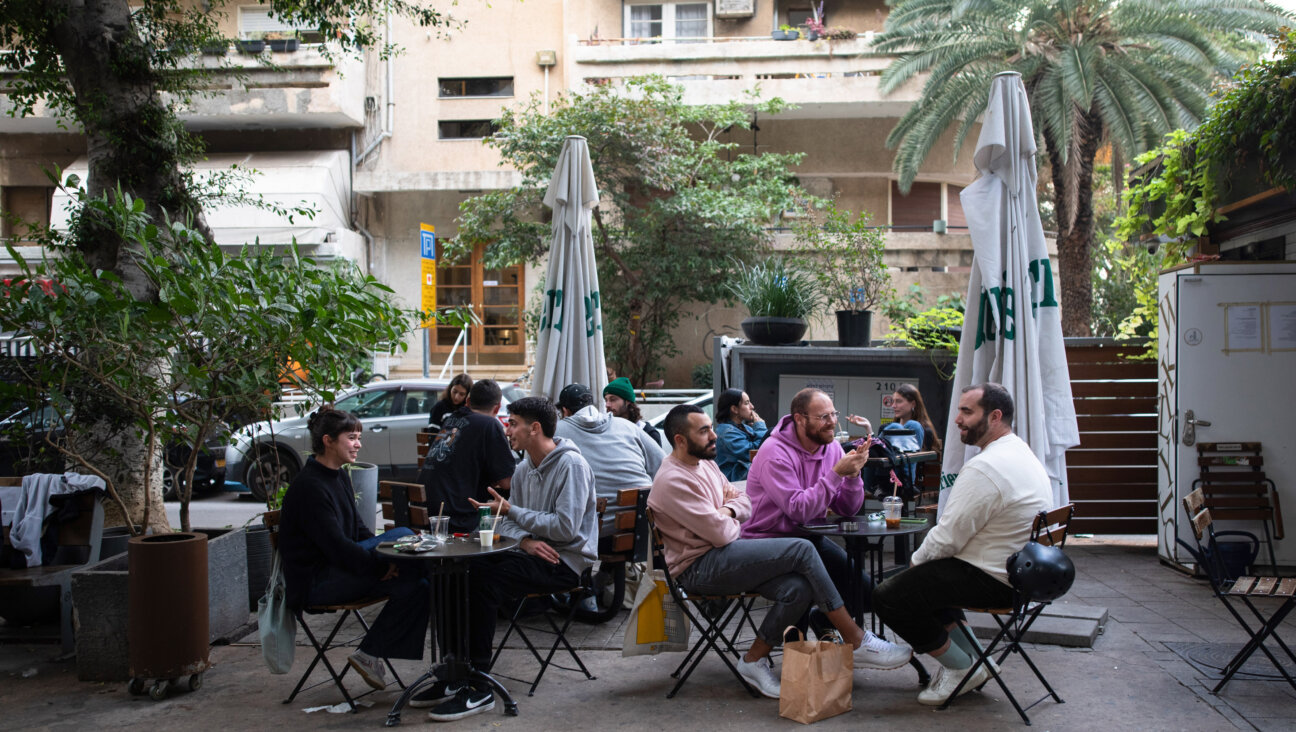 A restaurant in Tel Aviv.