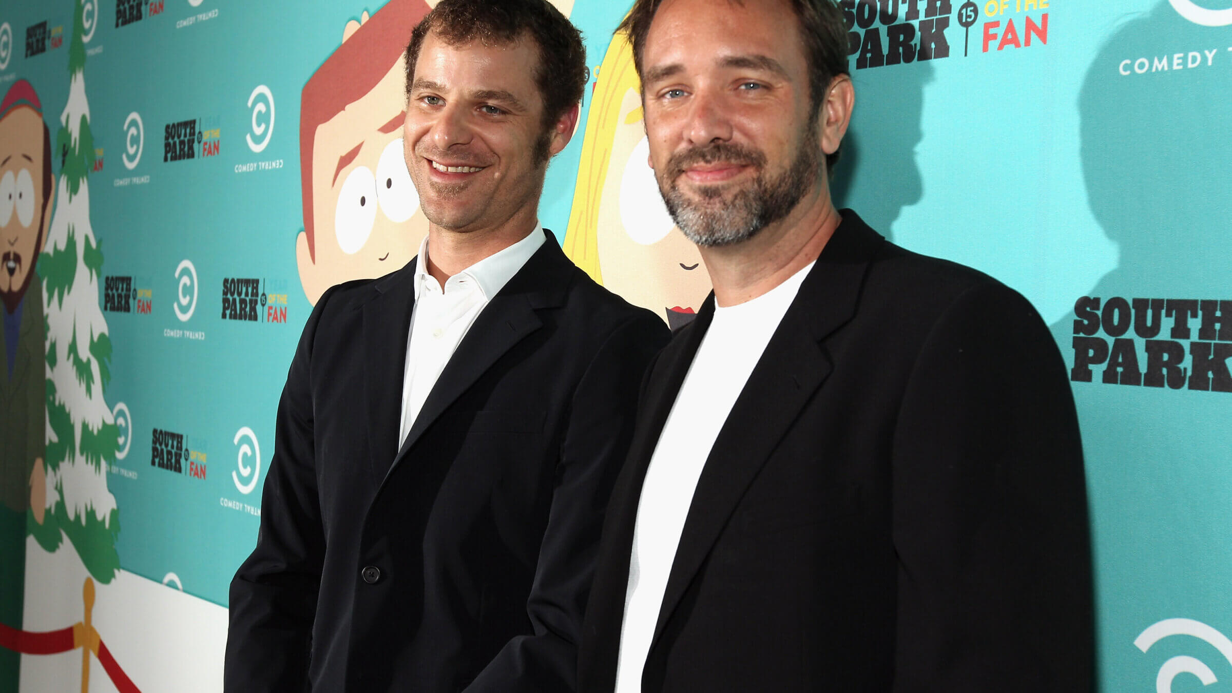 <i>South Park</i> creators Matt Stone and Trey Parker.