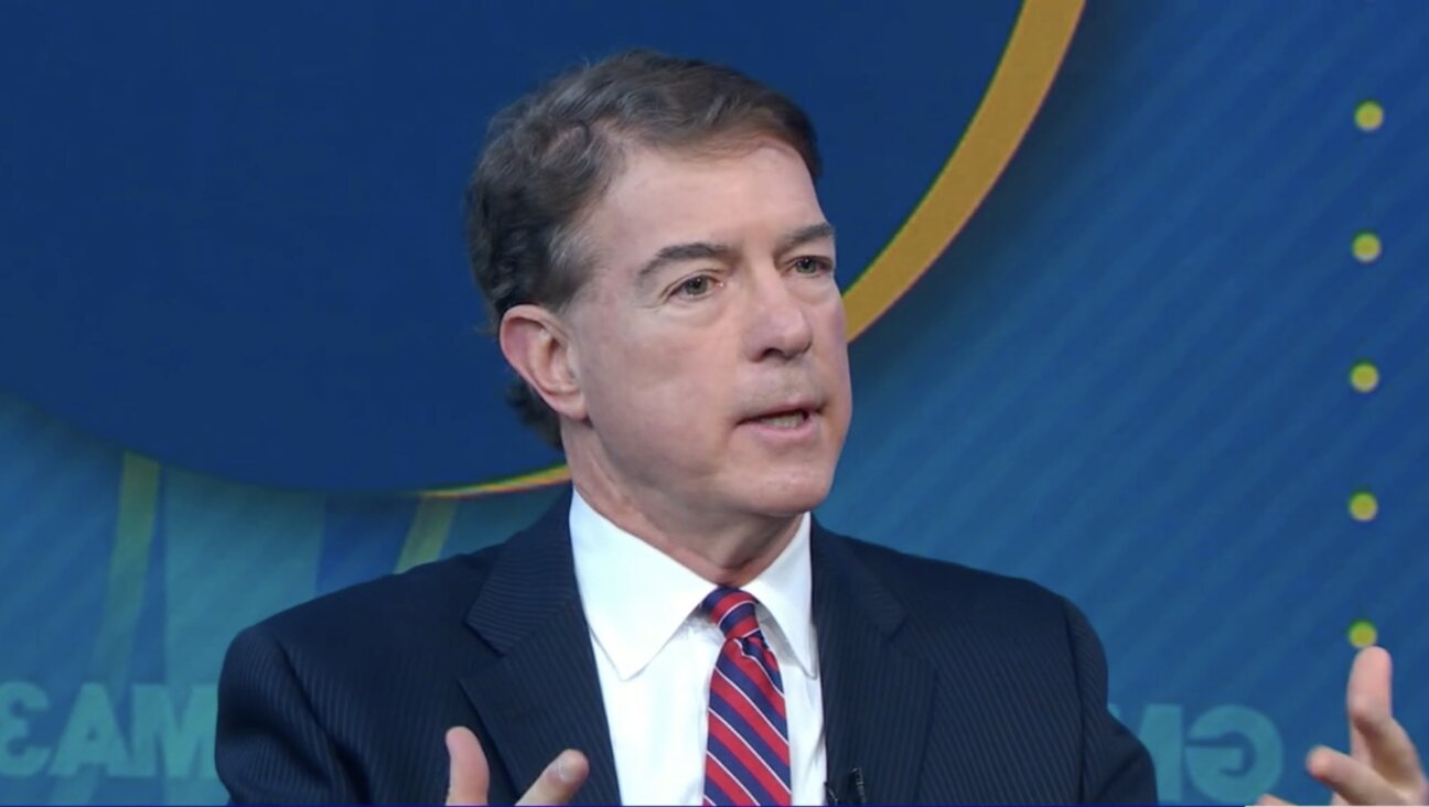 Steve Laffey, a 2024 presidential candidate, on ABC's <i>Good Morning America </i> program on Feb. 7, 2023.