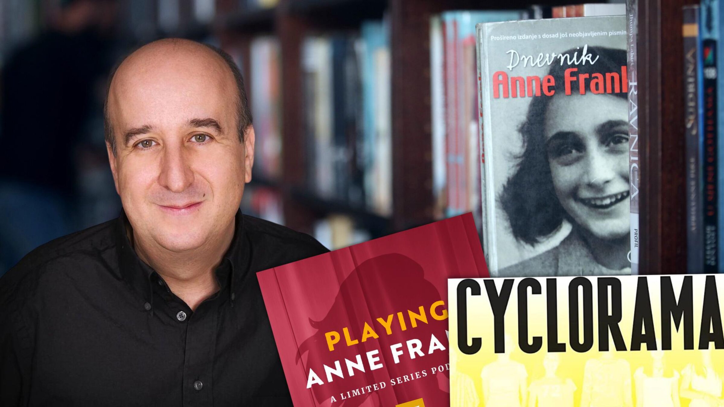 You can listen to <i> Playing Anne Frank </i> wherever you get your podcasts. 