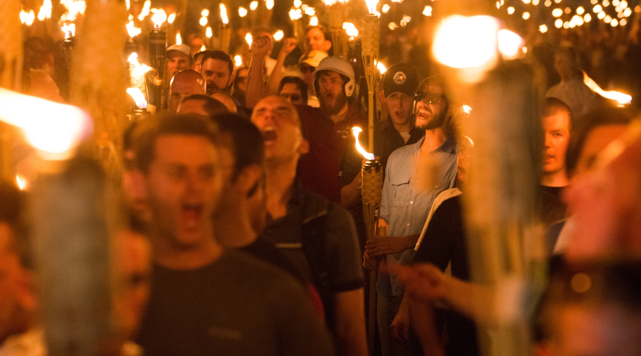 NEO NAZIS CHARLOTTESVILLE TORCHES