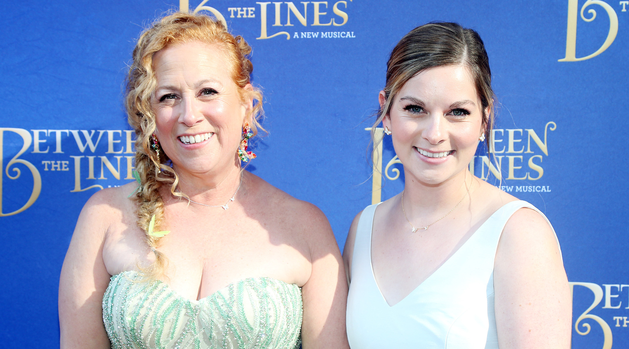 Jodi Picoult and her daughter Samantha Van Leer pose at the opening night of the musical “Between The Lines,” July 11, 2022 in New York City. (Bruce Glikas/Getty Images)