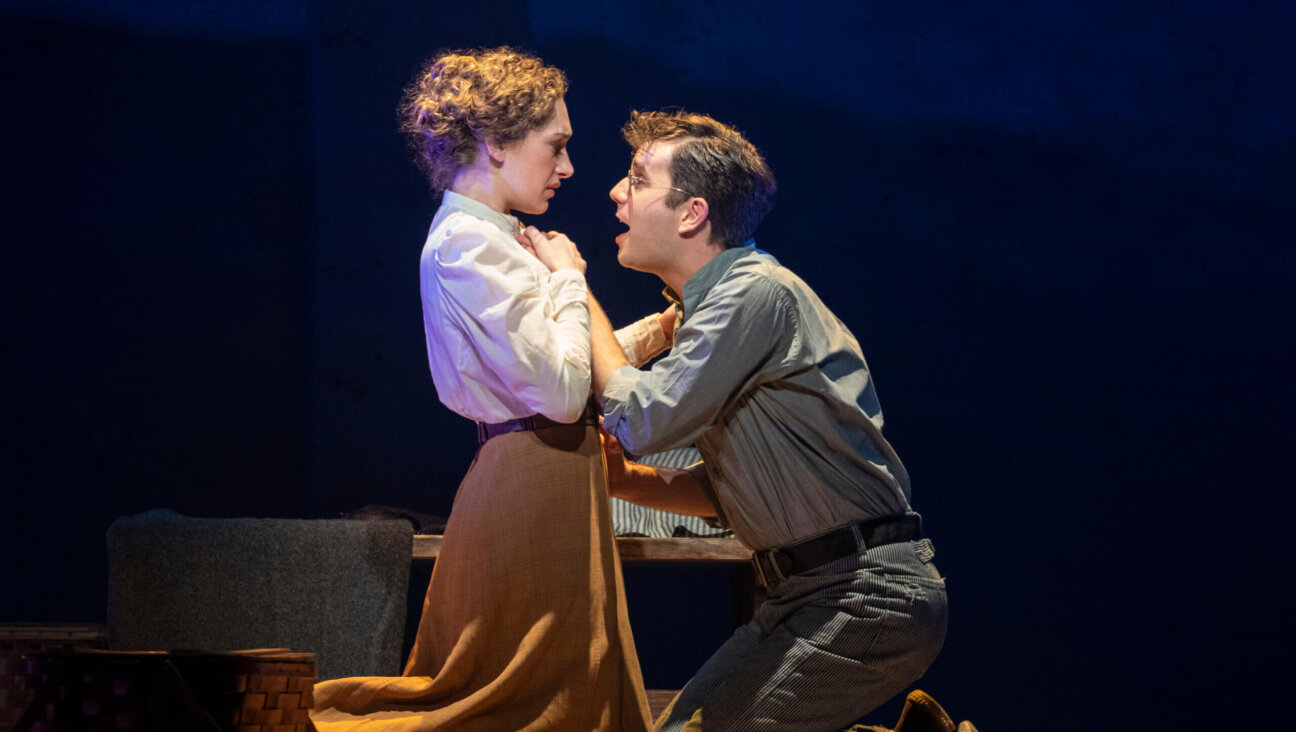 Micaela Diamond and Ben Platt as Lucille Frank and Leo Frank, in the Broadway production of "Parade." 