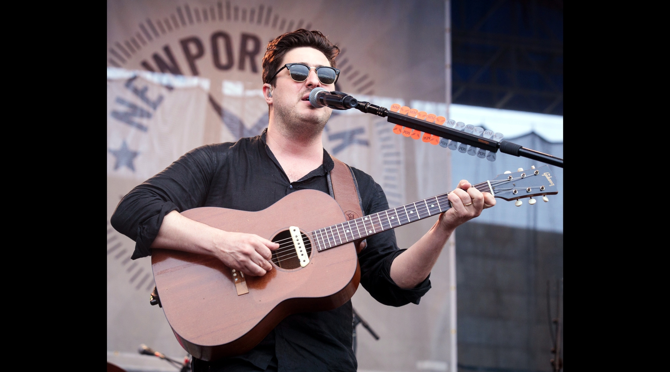 Marcus Mumford will perform in a pre-recorded video for the joint Israeli-Palestinian Yom Hazikaron memorial ceremony in Tel Aviv on April 24. (Wikimedia Commons)