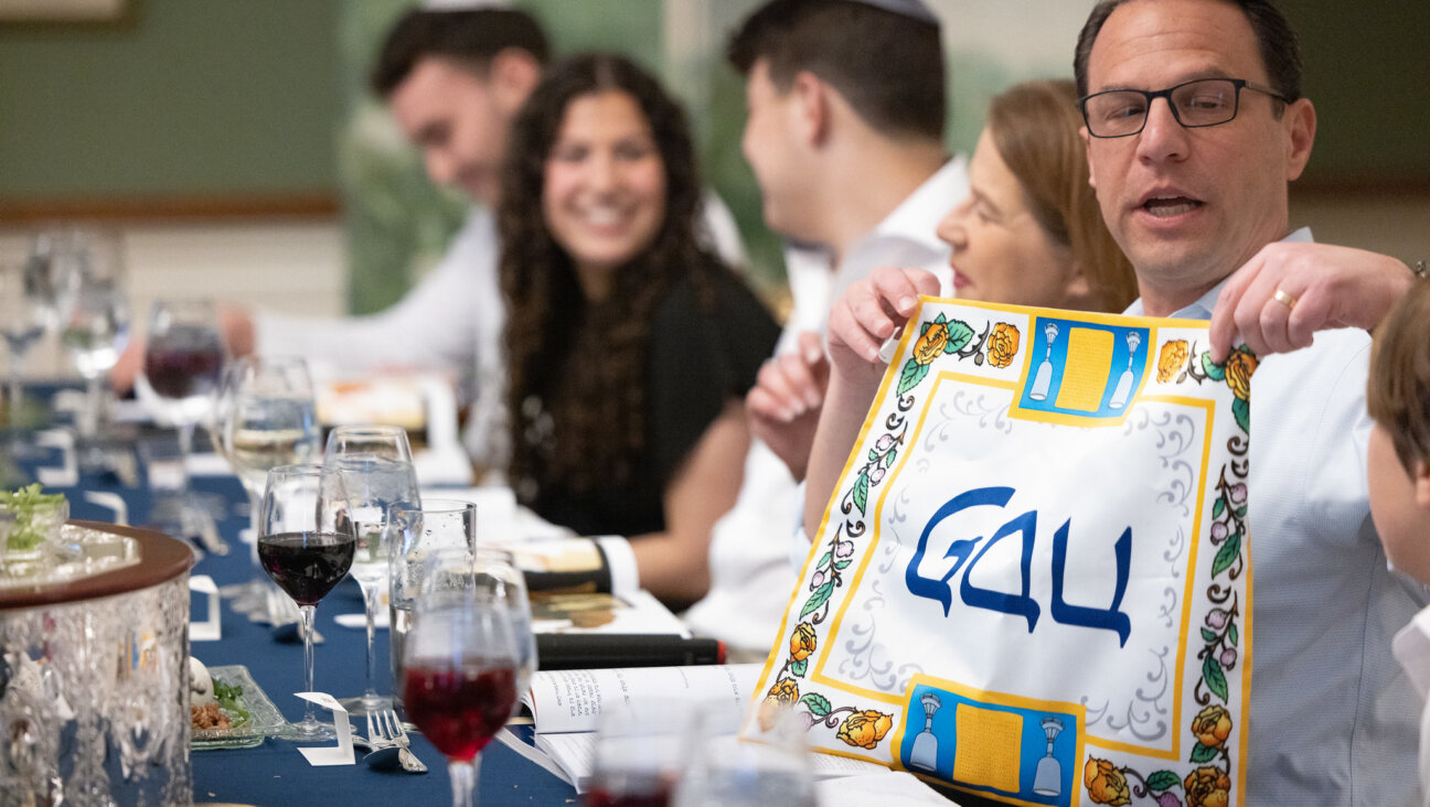 Pennsylvania Gov. Josh Shapiro and his family celebrate the Passover Seder at the governor’s mansion on April, 6 2023.