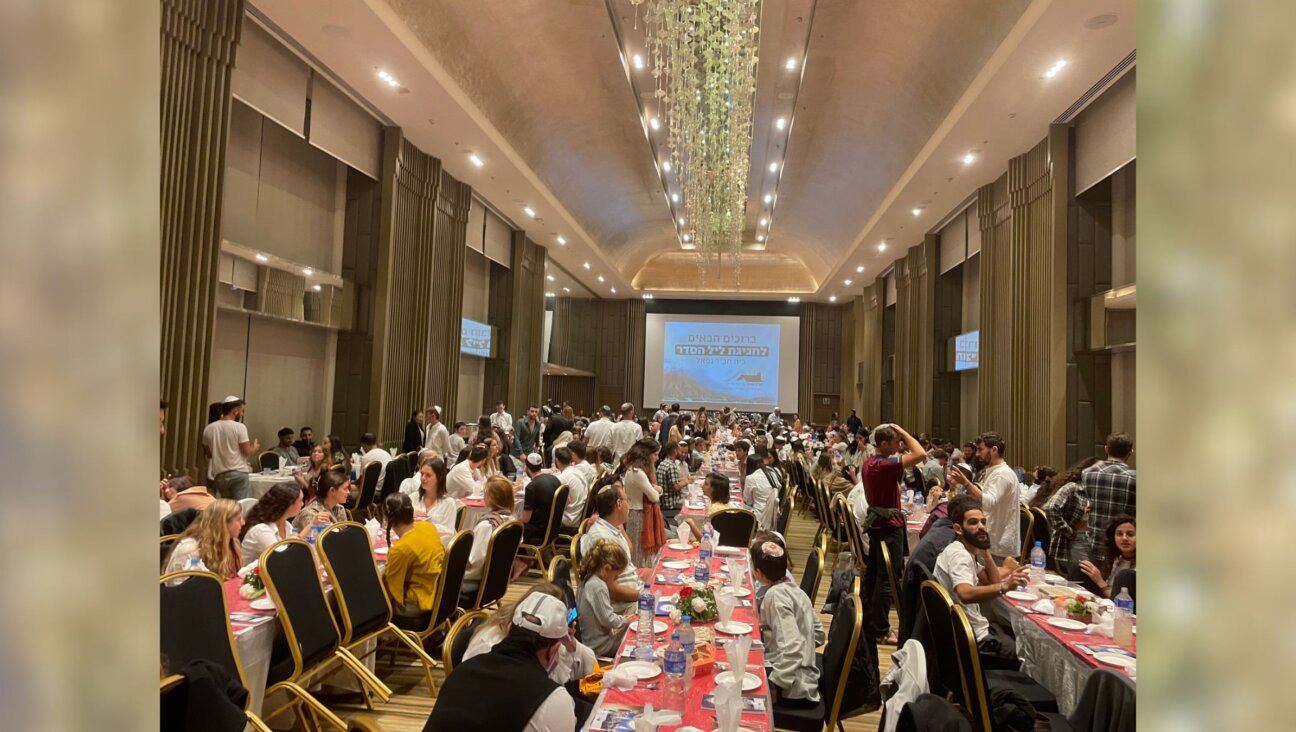 A Seder for 1,000 people held in Kathmandu, Nepal. 