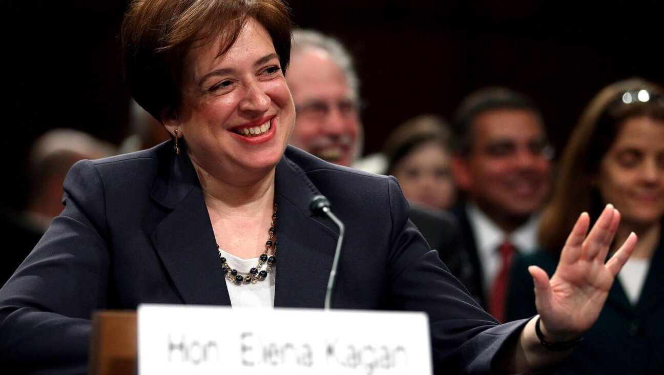 Elena Kagan at her 2010 Senate confirmation hearings. (Chip Somodevilla/Getty)