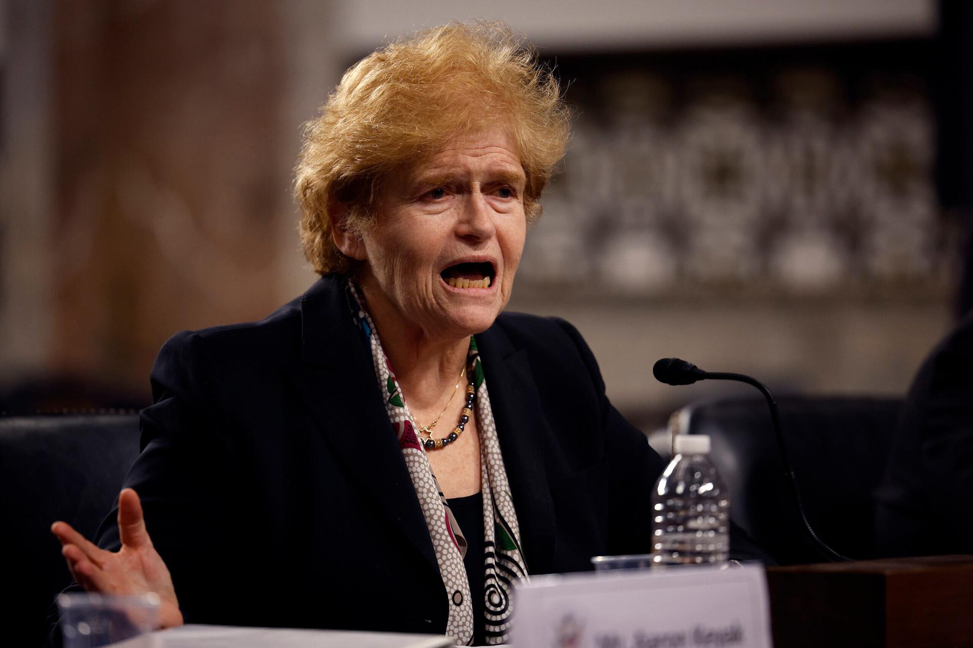 Ambassador Deborah Lipstadt said the administration's plan to combat antisemitism was 'launched not as a reaction but an as an act of prevention.' (Getty)