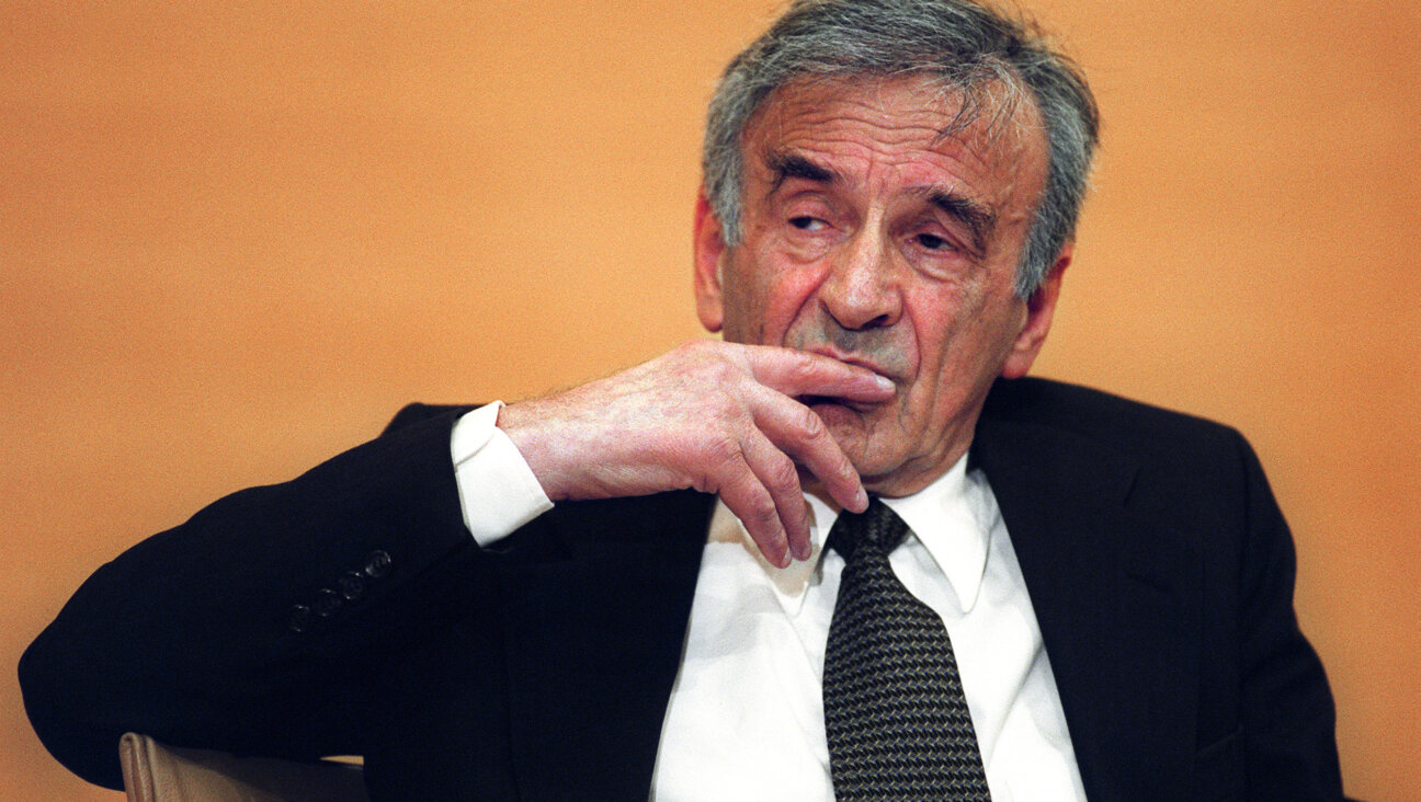 Elie Wiesel in Paris, 2001.