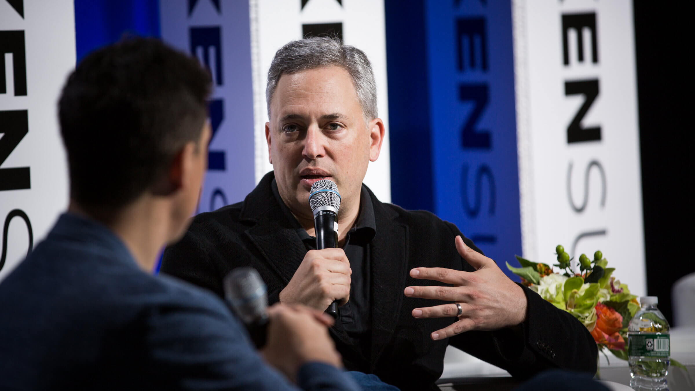 David Sacks, co-founder of Craft Ventures LLC, speaks during the Token Summit in New York, U.S., on Thursday, May 17, 2018. 